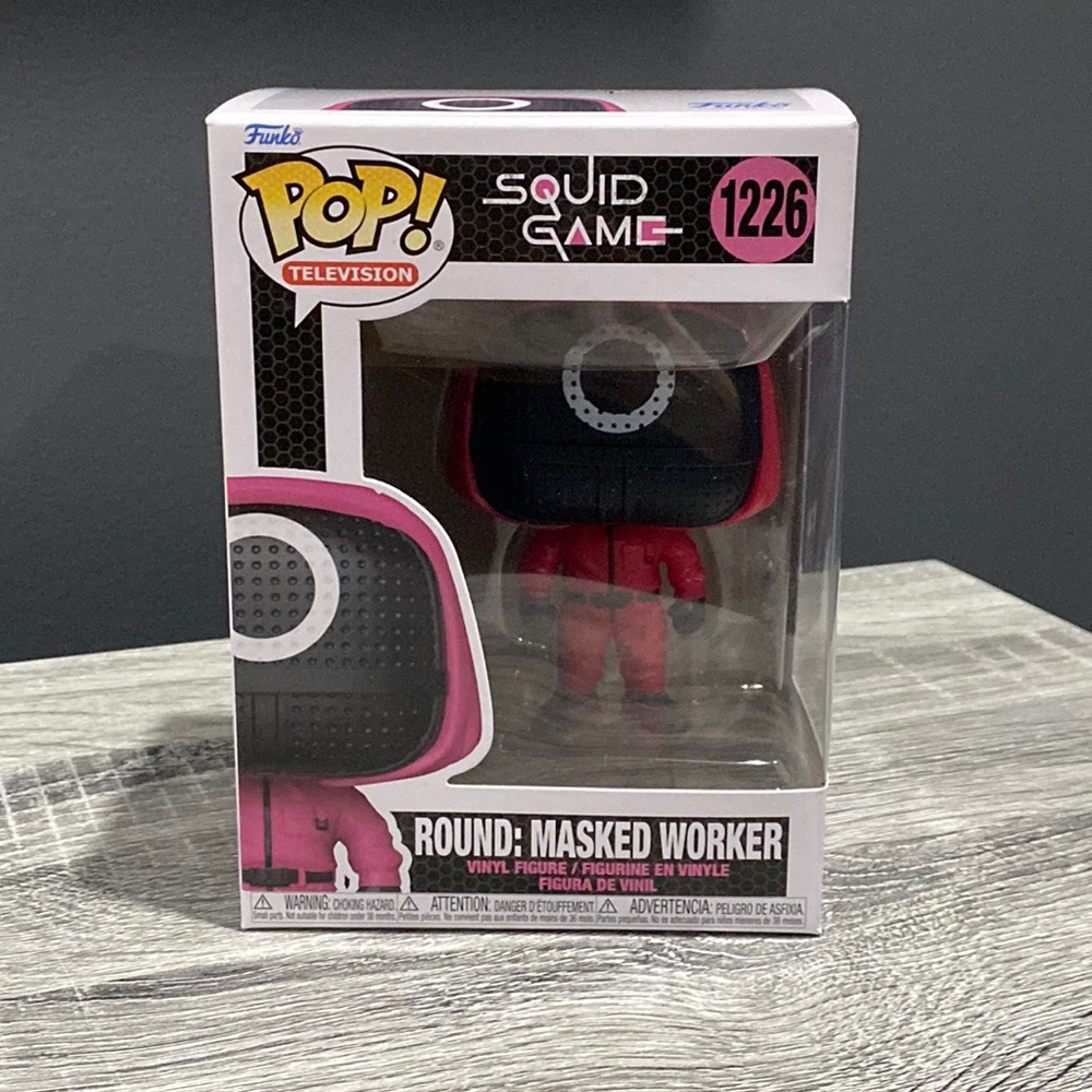 Funko Pop! Television | Squid Game #1226: Round Masked Worker - Vinyl Figure